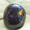 Australian Koroit Boulder Opal Free Form Cabochon Huge Size - 21x19 mm